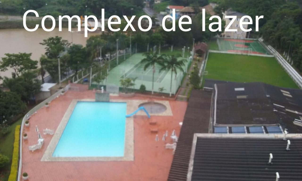 الشقق الفندقية Águas de Lindóiaفي  Flat Cavalinho Branco Com Piscina Aquecida 11M - 5 Min Da Praca المظهر الخارجي الصورة